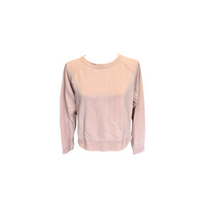 H&M beige long sleeve pullover, size medium